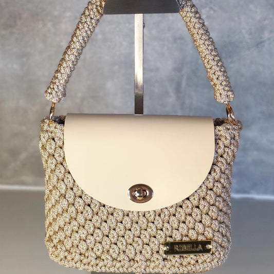 „Homokszem” kézitáska - bézs