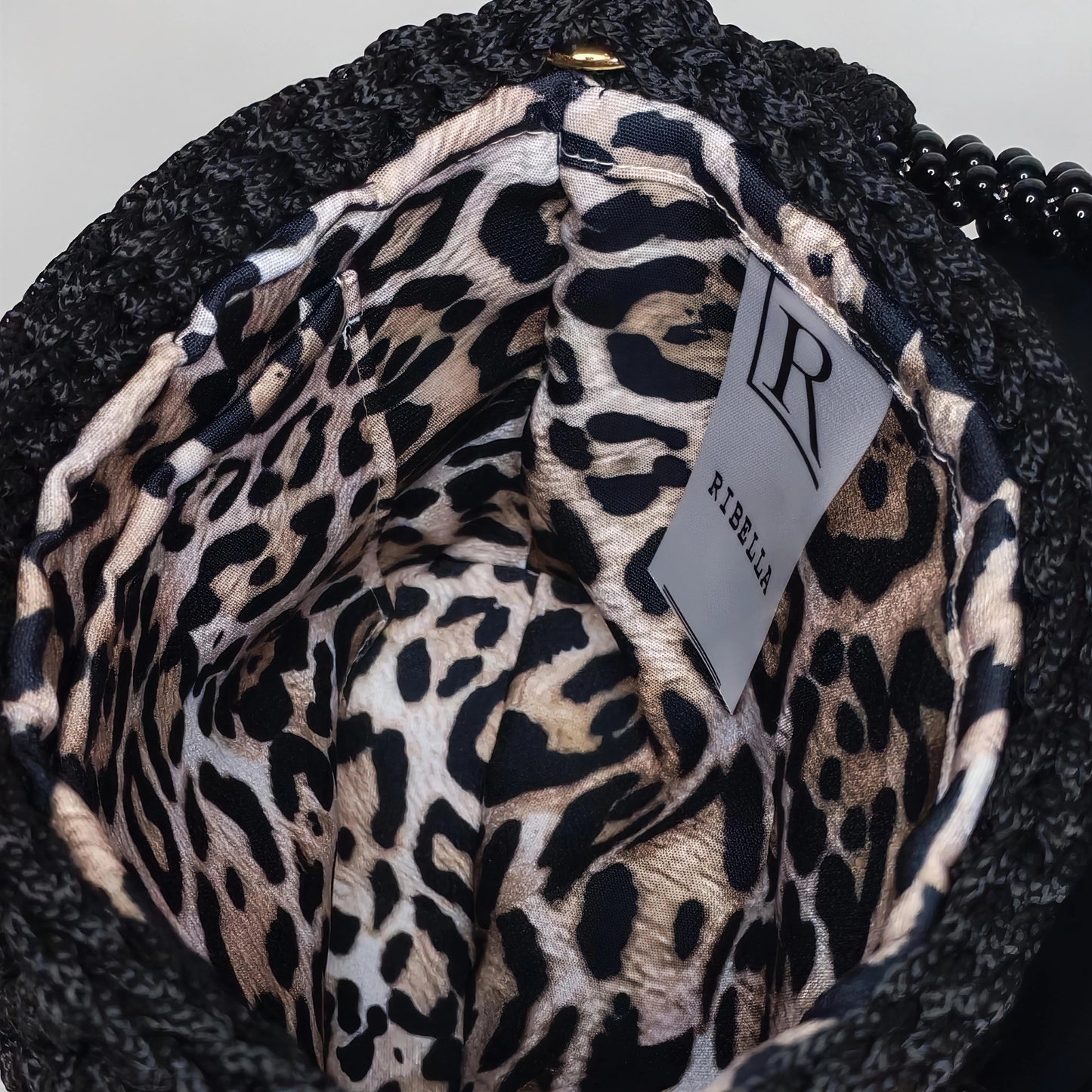 „Éjmadár" kézitáska - fekete